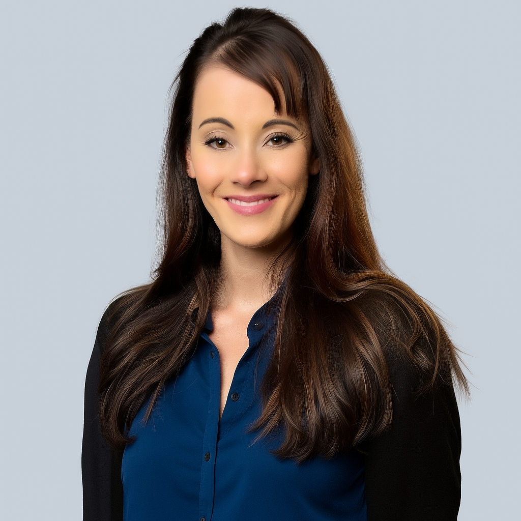 Chrissy Headshot-Light Gray background